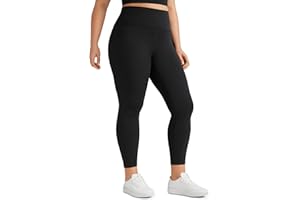 CRZ YOGA Butterluxe Womens 25" Plus Size High Waisted Leggings - Workout Gym Leggings Opaque Buttery Soft Yoga Pants