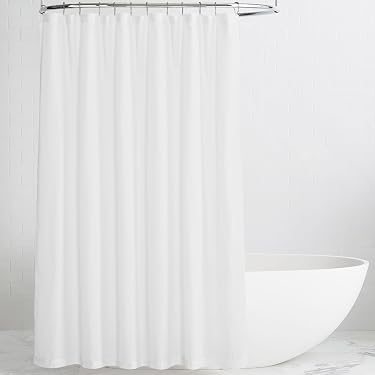 Venice Collections Set Bagno Rosso: Tenda Doccia 182x182 Cm In PEVA, Tappetino Antiscivolo In Gomma E 12 Ganci In Acciaio Inox - 3