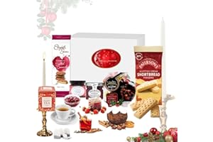 ICMINDS GIFTS Christmas food hamper | Festive food gift box | Christmas gourmet food basket | Traditional Xmas hamper | Luxury Festive Gift Box with Indulgent Seasonal Goodies | Xmas Gift for Women, Men & Couples