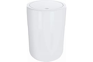 Spirella Cocco-Pattumiera Bianca, 26cmx19cm