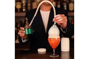 WATERALONE Cocktail Smoker Portable Molecular Cooking Food Smoker Bubble Water Sprayer For Bar Kitchen