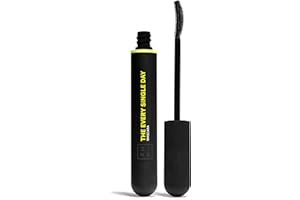 3INA Makeup - The Every Single Day Mascara - Máscara de Pestañas Negra para Dar Volumen y Longitud - Máscara con Efecto Pestañas Postizas - Máscara Apta para Ojos Sensibles- Vegan - Cruelty Free