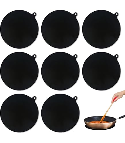 Atyhao Tappetino Protettivo In Silicone Per Piano A Induzione – 25x35 Cm – Antiaderente, Riutilizzabile, Resistente Al Calore (fino A 250°C) – Nero