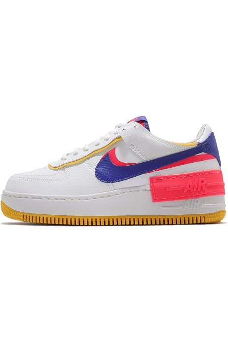air force 1 shadow white crimson blue