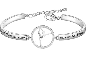 BNQL Braccialetto da ballo regalo per ragazze donne danza regali danza braccialetto amante della danza regali danza gioielli braccialetto