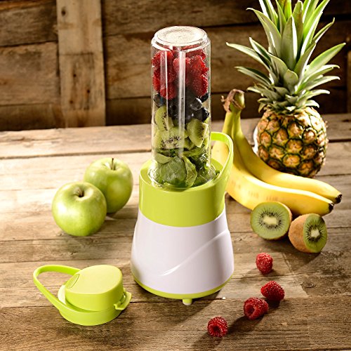 Rosenstein & Söhne 2in1-Smoothie- & Standmixer mit Trinkbecher, BPA-frei, 500 ml, 400 W - 7