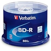 Verbatim 25 GB 6 x Blu-ray single layer recordable disc BD-R, 10 disc miles 97238 &ndash; 50pk miles