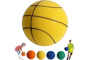 Apujent Baloncesto Silencioso De 2023, Pelota De Entrenamiento Interior De Baloncesto De Espuma, Suave, Ligera, Fácil De Agarrar, Pelota Silenciosa For Diversas Actividades En Interiores
