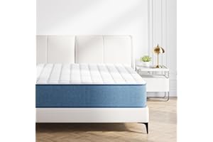 wowttrelax Single Mattress, 8 Inch 3FT Pocket Sprung Memory Foam Mattress 20.5cm with Breathable Fabric, Medium Firm Feel - 9-Zone Orthopaedic Mattress