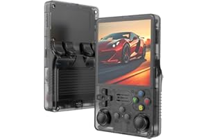 Aidodmom R36 Plus Console Di Gioco Portatile Retrò, 20000 Giochi Classici Integrati, Schermo IPS Da 4.0 Pollici Del Sistema Linux, Batteria Ricaricabile 3000mAh, Consoles Di Gioco Video Portatile