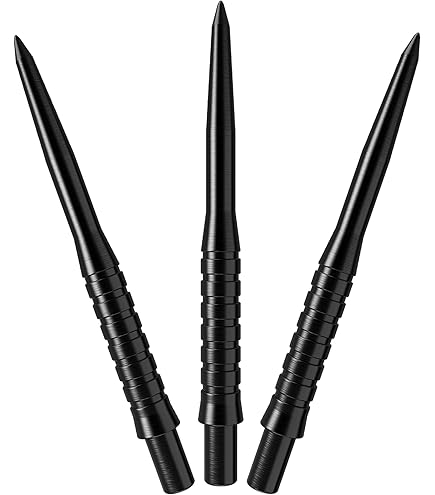 Punte Per Freccette Soft Darts Keypoint - 50 Pz. - Nere