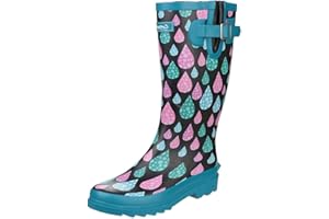 Cotswold Burghley Waterproof Pull On Wellington Boot Womens Girls