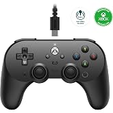 8Bitdo Pro 2 Wired Controller for Xbox, Hall Effect Joysticks and Hall Triggers, 3.5mm Audio Jack, Compatible with Xbox Serie