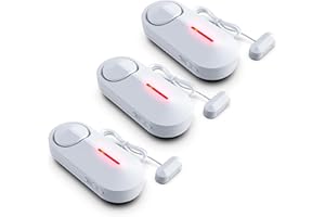 HEYI Water Alarm Overflow Alarm Bath Level Alarm Bath Overflow Alarm Bath Water Alarm Bath Water Level Alarm Leak Alarm Water Tank Alarm Water Leak Detector Sink Sump Pump Alarm for Home 3 Pieces