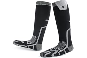 FORRINX Calcetines de esquí para hombre y mujer, de invierno, antiburbujas, transpirables, para exteriores, trekking, senderismo, tenis, trabajo, 1 par