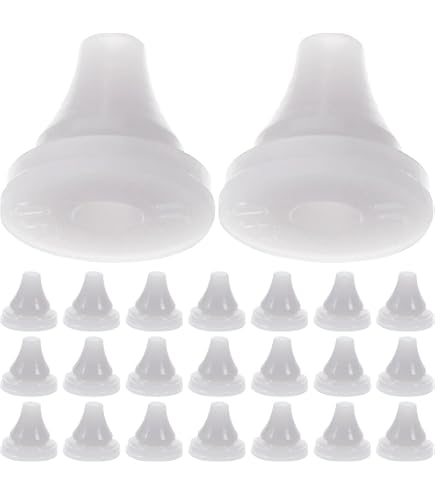 Lot De 50 Buses De Douche En Silicone De Remplacement - Diamètre 4 Mm, Couleur Grise - Pour Pommeaux Bouchés - 7
