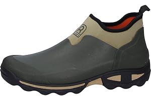 Rouchette Męskie kalosze krótkie, antypoślizgowe buty przeciwdeszczowe, buty ogrodowe, wodoszczelne, krótkie kozaki