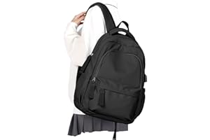WINSPANSY Schulrucksack Mädchen, Lässig Rucksack Damen Klein Modern Elegant Travelite Leichter Laptop Daypack Rucksack 14 Zoll Jungen Teenager Wasserdicht, Aesthetic School Stuff Bag