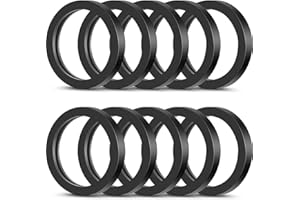 Stuurvnee Paquet de 10 Joints de Bidon en Caoutchouc Joints de Bec de Bidon D'Essence Joints de Rondelle de Carburant Joints de Remplacement pour la Plupart des Becs de Bidon D'Essence Noir