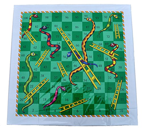 A To Z Giant Snakes & Ladders Family Fun Indoor Outdoor Game New In Retail Pack