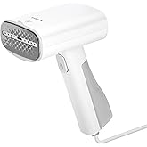 HAVELLS Vela Handheld Garment Steamer for Clothes | 1100 Watt | 360° Steaming | Anti-Spill Technology | Quick Steam Ready |10