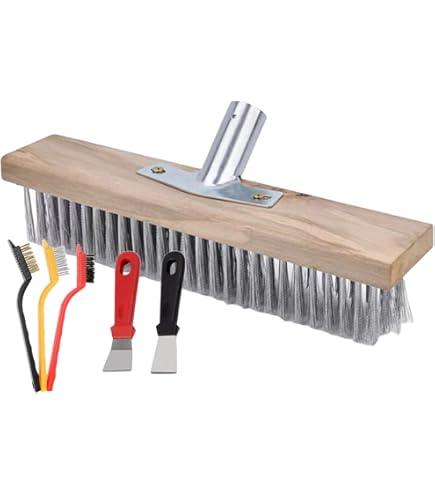 Testina Regolabile Scopa Telescopica Per Grondaie 4 Metri - Setole Plastiche Lavabili, Angolo Regolabile Pulizia Grondaie Facile