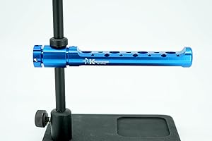 KINGFISHER FLY FISHING Kingfisher Fliegenbinden-Schraubstock, montiert, Werkzeughalter