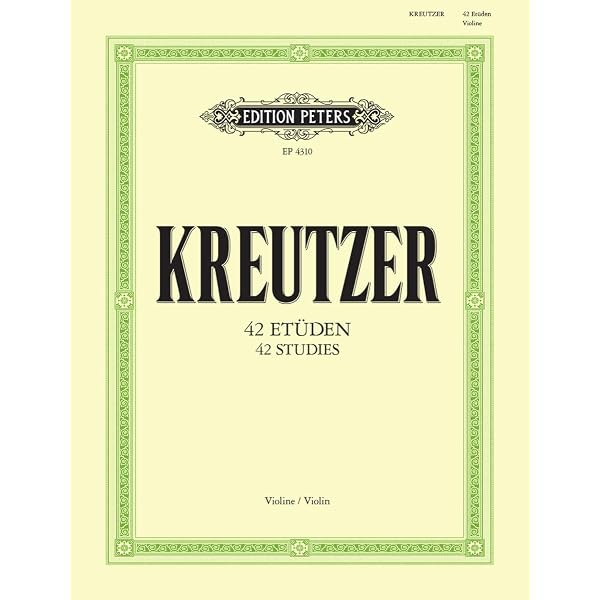 Kreutzer: 42 Etudes (Caprices) for Violin (EP284) (Edition Peters