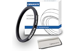 CORUSCATE 67mm à 46mm Bague d'adaptation d'objectif de,Compatible Tous Les objectifs de 67mm à Filtre UV ND CPL de 46mm et Ø46mm Accessoires pour caméras+1 Chiffon de Nettoyage pour Objectif