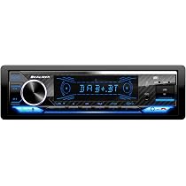 Caliber Autoradio Bluetooth 1DIN - 4x100W, Tuner FM, USB/SD, Mains Libres, Éclairage LED, Profondeur 110mm
