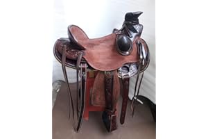 SHOWMEN CRAFT Rough Out - Puntina da sella in pelle resistente wade per cavallo