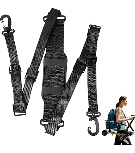 Sangle D'épaule Universelle Réglable - Pour Porter Trottinette électrique, Vélo Enfant, Tapis De Yoga - Longueur 100-150cm