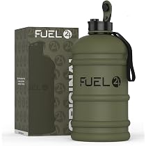 Fuel24 Krug 2,2 Liter – Stoßfeste, Flexible Sportflasche Mit Pop- Oder Strohhalmverschluss, BPA-frei