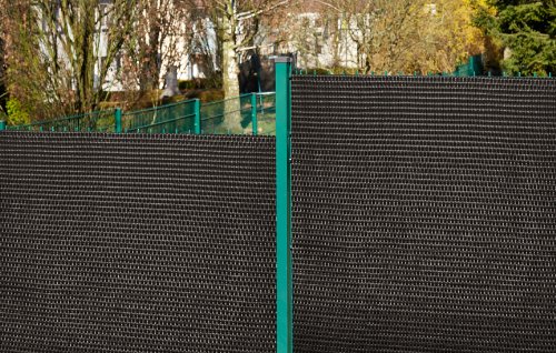 GARTENFREUDE Polyrattan Sichtschutz Balkon Matte oder Zaun 5 x 0,75 m, zuschneidbar, inkl. Kabelbindern, bicolour braun - 4