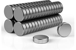 ‎GOFFII Magnete 60 Stück, Magnet aus Keramik 18 x 5mm, Stark Ferrit Magnete für Magnettafel, Kühlschrank, Pinnwand, Schule, Familie und Büro (Nicht für Glas Magnetplatten)