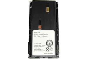 7XINbox 7.2V 1800mAh KNB-15 KNB-15H KNB-14 Repuesto Batería para Kenwood Two Way Radio TK-260 TK-270 TK-272 TK-360 TK-370 TK-278 TK-372 TK-373 TK-378 TK-388 TK-2100 TK-2102 TK-2107 TK-3101 TK-3102