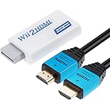 Zacro Wii Hdmi Adapter Wii Hdmi Wii zu HDMI Full HD Konverter Display Port auf Hdmi Adapter 720P 1080P HD Video Audio Ausgang
