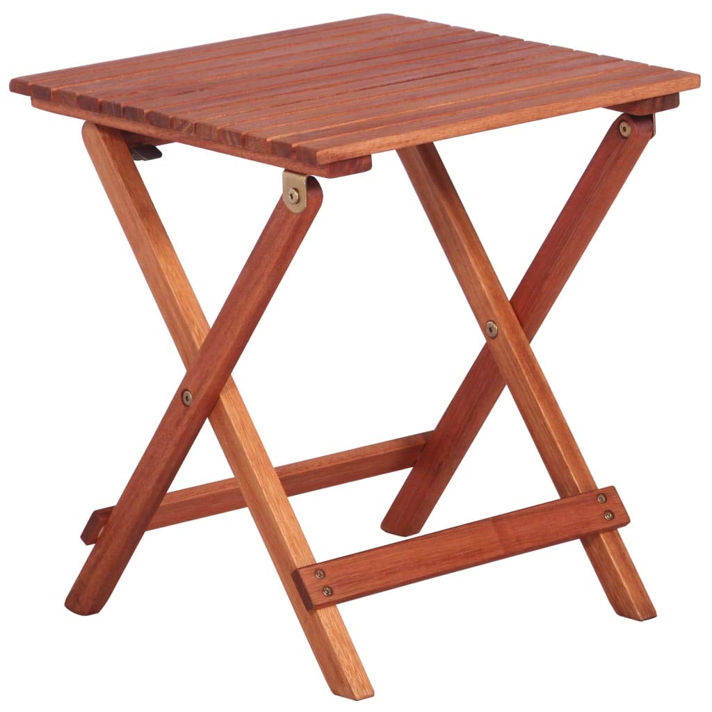 Tidyard Set 3 Pz Da Bistrò Per Bambini Per Esternitavolo E Sedie Per Bambini Con 1 Tavolo E 2 Sedie In Legno Massello Di Eucalipto