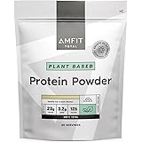 Marchio Amazon - Amfit Nutrition Polvere proteica vegetale, gelato alla vaniglia, 900g