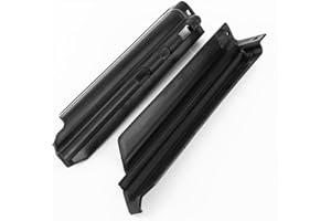 ‎QIILU Qiilu Motorrad Gabel Slider Guards Schutzhülle Passend Für Kawasaki KLX650 KLX250R(Swarchz)