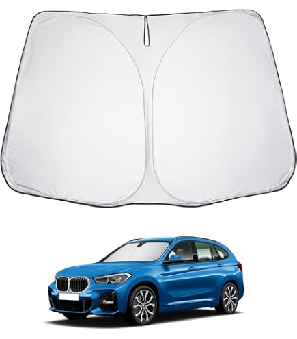 BIBIBO Pare-Soleil De Voiture Avec Protection UV Compatible Avec Tucson NX4 / Kia Sportage NQ5 2016-2025, Pare-Brise De Voiture Pour Pare-Brise, Protection Contre La Chaleur De Voiture Pliable