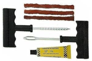 RANASONS Flat Tyre Repair Puncher Car Van Motorbike Tubeless Tire Emergency Strips Tool Kit