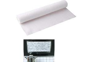 BNOYONERAS 500cm x 46cm Filtro de Campana Extractora, Universal Filtros de Grasa Campana, Filtros Planos para Campana Extractora para Modelos Diversos de Campanas Extractoras de Cocina - Recortable