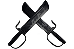 DERSHOGUN PTL Sports Wing Tsun Messer aus Polypropylen im 2er Set