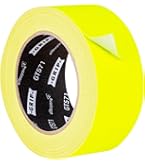 Black Duct Tape | 6 Rolls of 48mm x 45m Gaffer Tape | Water Resistant Duct Tape | Adhesive Tape Multi-Use for Indoor/Outdoor | Strong Adhesive Tape by Crimson Starfish