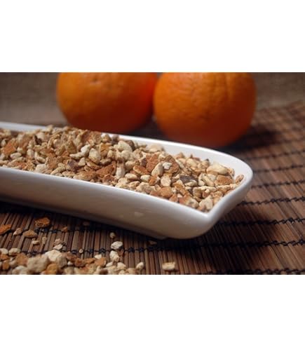 Orangenschalen Gemahlen 100g - 1A Premium Qualität, 100% Naturbelassen Ohne Gentechnik