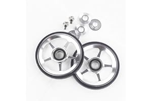 Aceoffix 2pcs Alloy Easywheel & Titanium Bolts For Brompton Folding Bike