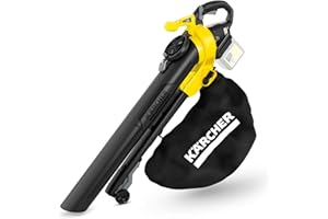 KARCHER Kärcher 36 V Souffleur Aspirateur Broyeur de Feuilles sans Fil BLV 36-240, Fonction Mulching, Vitesse Air : 240 km/h, Sac Réservoir : 45 l, Poids : 4,2 kg, Nécessite Batterie 36 V Kärcher non Incluse