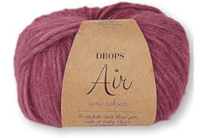 Frida's Wollhaus Drops 50 g de lana virgen de alpaca supersuave, 50 colores (14 | Erika Uni)