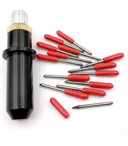 15 Lame Da Taglio Roland Plotter 45° - Carburo Di Cemento Per Taglio Preciso Di Vinile E Materiali Sottili - Foto 5